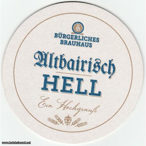 Podmetač za čaše br.68 -  Burgerliches Brauhaus pivo