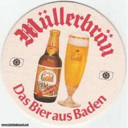 Podmetač za čaše br.71 -  Müllerbräu pivo