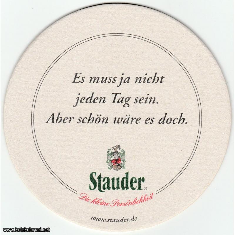 Podmetač za čaše br.77 - Stauder pivo