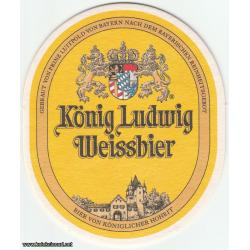 Podmetač za čaše br.63 -  König Ludwig Weissbier pivo