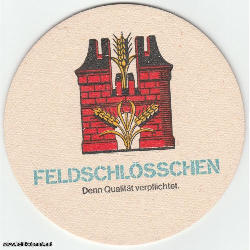 Podmetač za čaše br.86 -  Feldschlösschen pivo