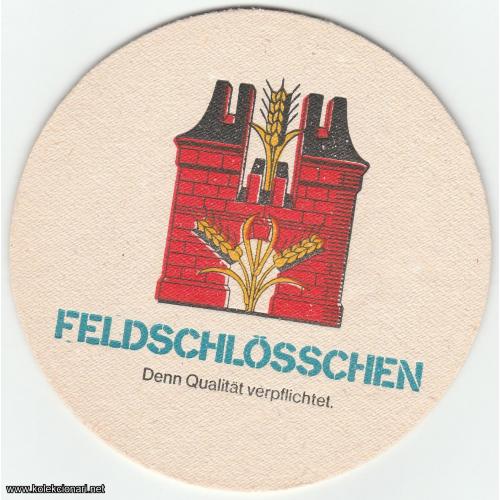 Podmetač za čaše br.87 -  Feldschlösschen pivo