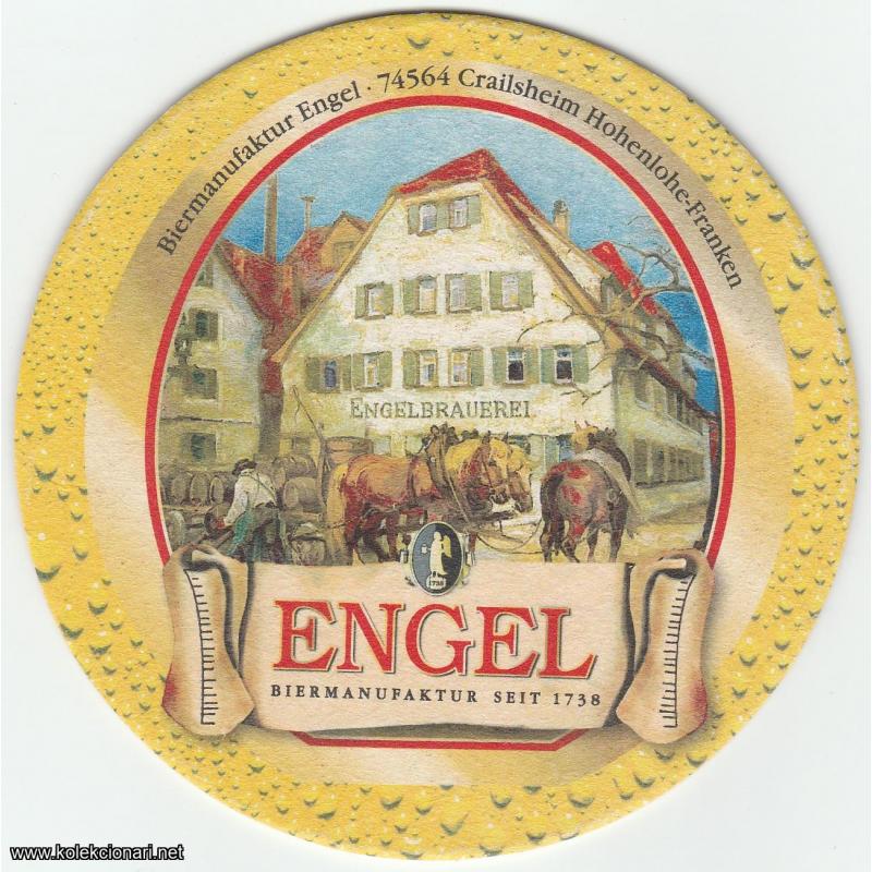 Podmetač za čaše br.90 - Engel pivo
