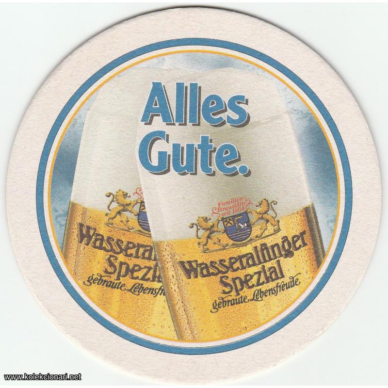 Podmetač za čaše br.131 - Wasseralfinger pivo