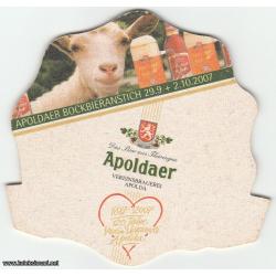 Podmetač za čaše br.133 - Apoldaer pivo