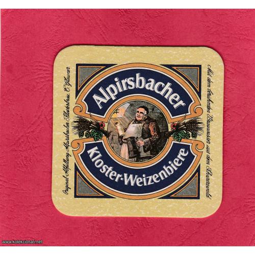 Podmetač za čaše br.142 - Alpirsbacher pivo