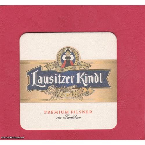 Podmetač za čaše br.148 - Lausitzer Kindl pivo
