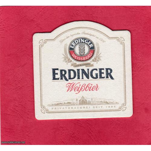 Podmetač za čaše br.191 - Erdinger pivo