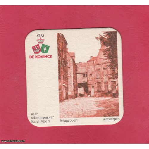 Podmetač za čaše br.230 - De Koninck pivo