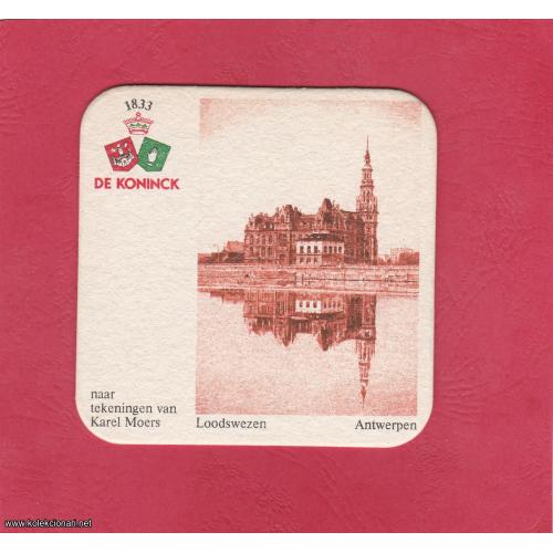 Podmetač za čaše br.231 - De Koninck pivo