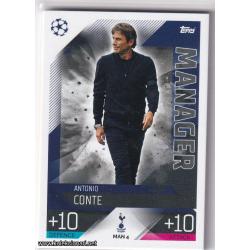 2022-23 Topps Match Attax Extra UEFA League: Manager: MAN4 Antonio Conte - Tottenham Hotspur