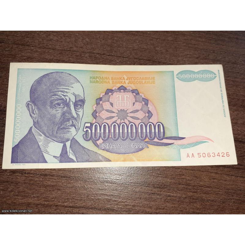 Pet stotina miliona dinara (1993)