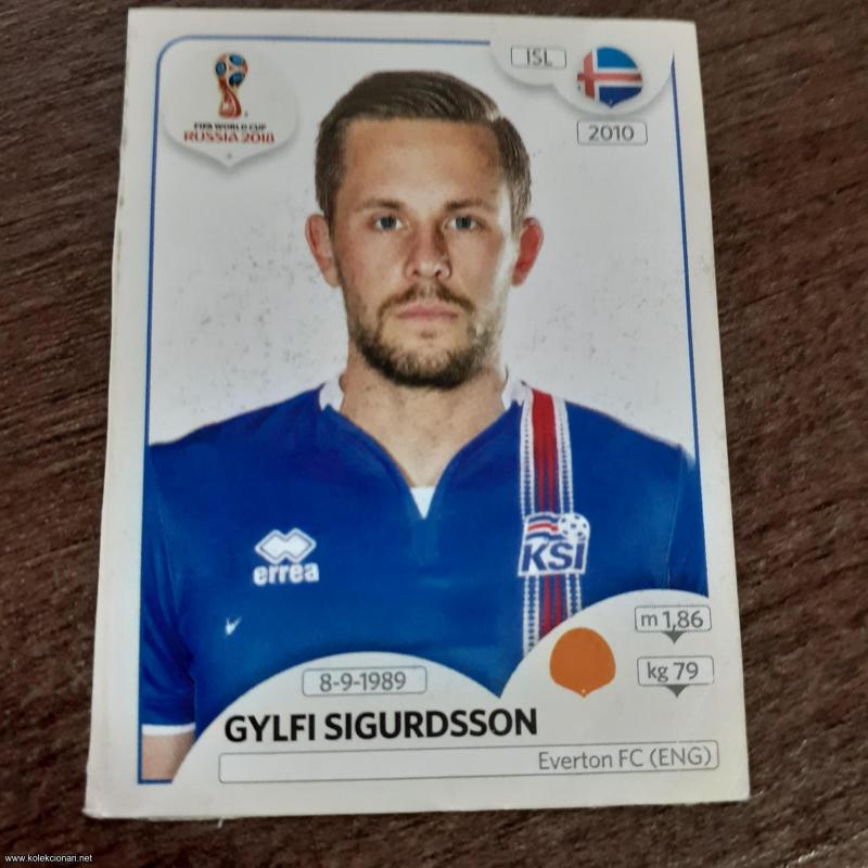 Russia 2018 FIFA world cup br. 118- panini