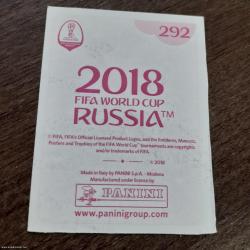 Russia 2018 FIFA world cup br. 118- panini