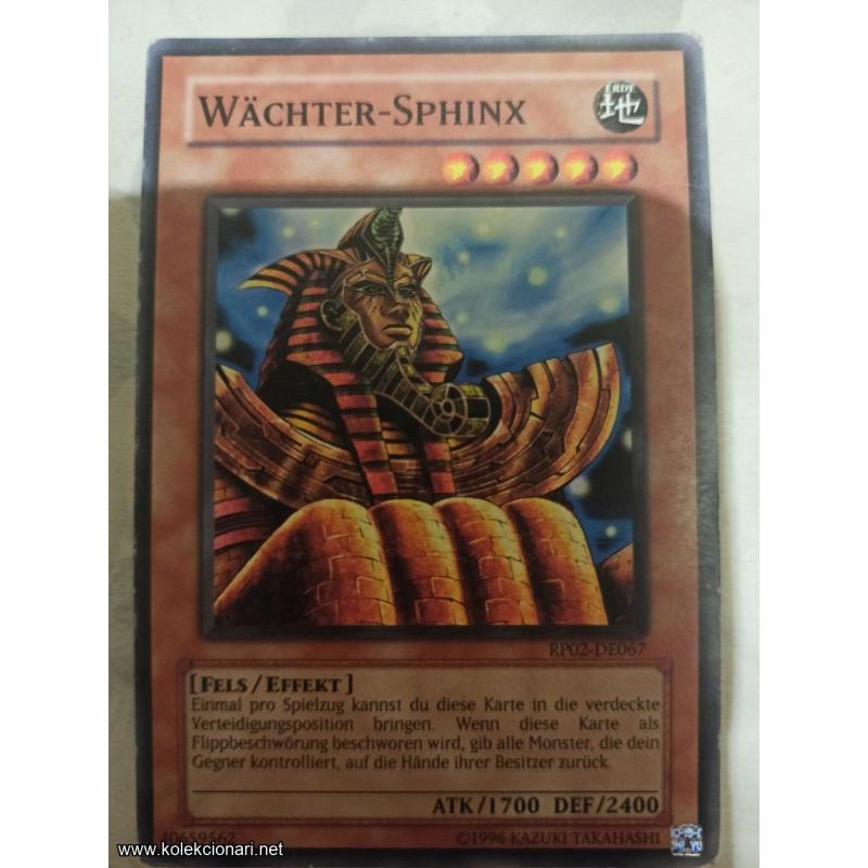 Original Yu-gi-oh (NEMACKA) Wachter-Sphinx