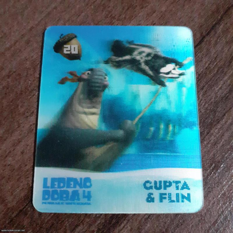 Ledeno doba 4 3d kartica br 20