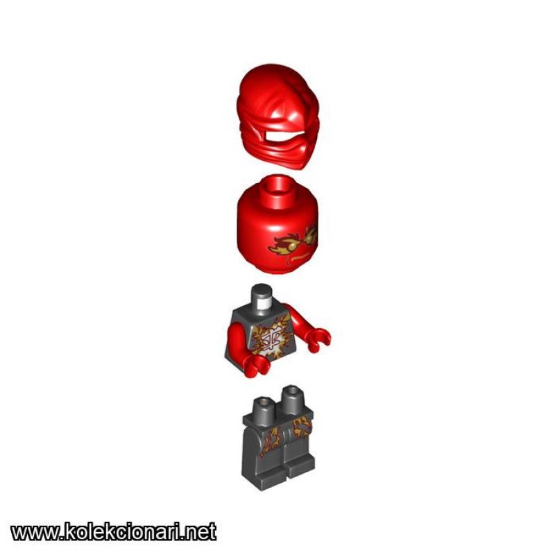 Lego Ninjago - Airjitzu Kai Minifigura (MF-NJ2)