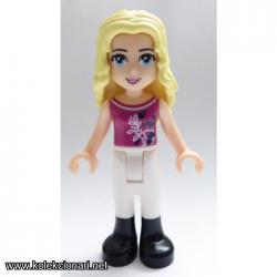 Lego Friends Minifigura - Liza with Riding Outfit (MF-F12)