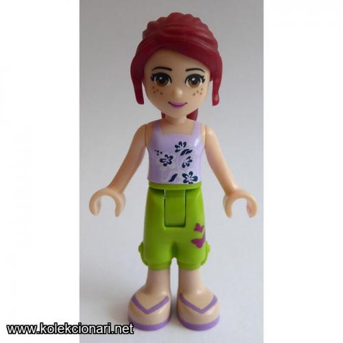 Lego Friends Minifigura - Mia (Set 41039) (MF-F2)