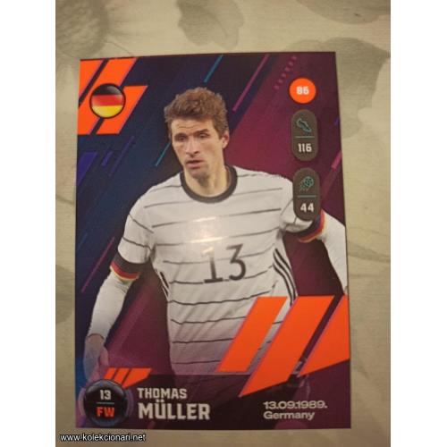 Play-Time Kartica Thomas Muller