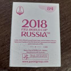 Russia 2018 FIFA world cup br. 84 - panini