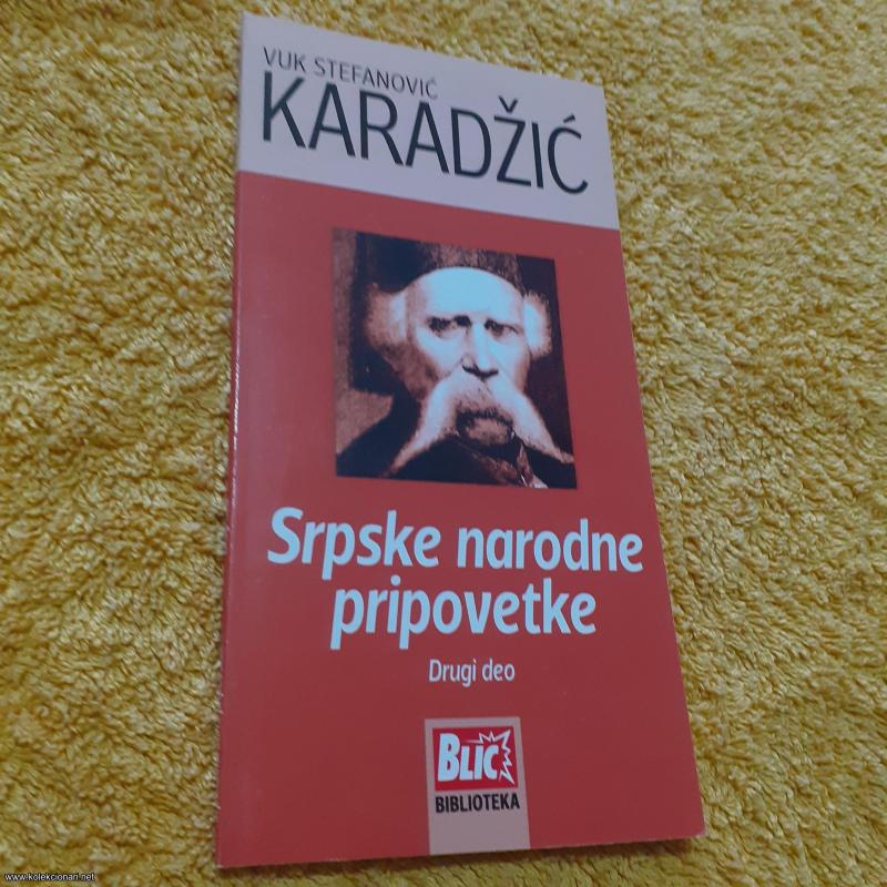 Srpske narodne pripovetke, Vuk Stefanović Karadžić